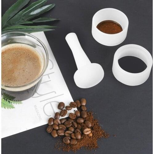 Practical Plastic Coffee Tamper Espresso Powder Flat Press Hammer Barista Espresso Customized Accessory Tools