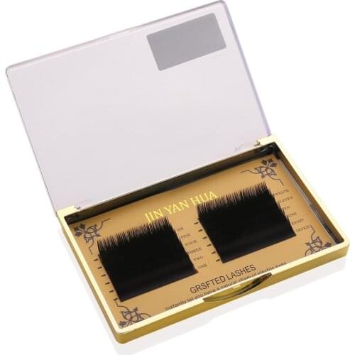 2020 NEW super-root natural false eyelashes double pointed flat hair eyelash mink individual lashes eyelashes extension make up