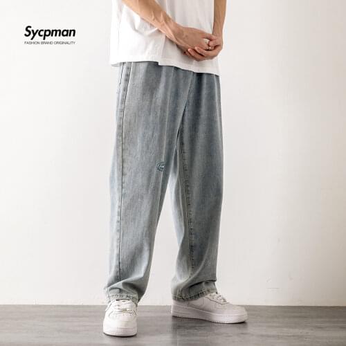 SYCPMAN Men's Classic Jeans