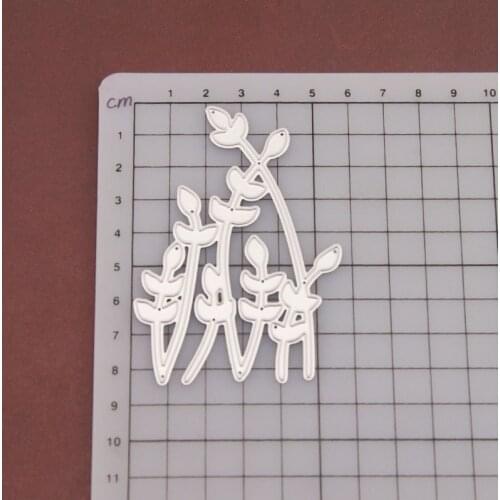 Reunion Branch Metal Cutting Dies Scrapbooking Craft Mold Cut Die Stencil Handmade Paper Card Make Template