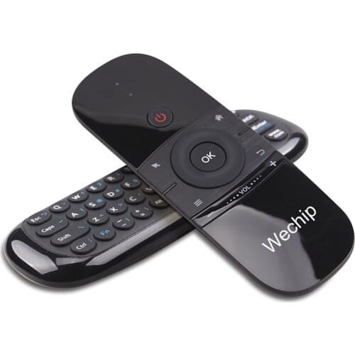 Wechip W1 Flymouse Infrared Learning Double-Sided Wireless Somatosensory Flying Mouse Mini Keyboard Mouse Remote Control