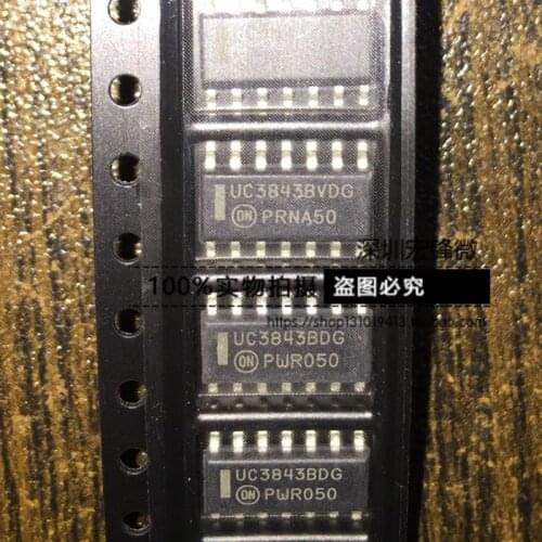 100% Original New In Stock UC3843BDG UC3843B UC3843 SOP14 (5pcs/lot)