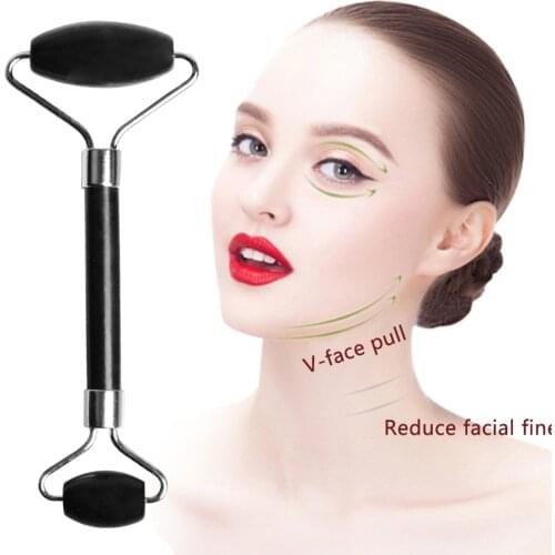 5 Styles Natural Jade Roller Face Lifting Massager Jade Stone Quartz Facial Roller Beauty Massage Tools For Face Eye Neck Care