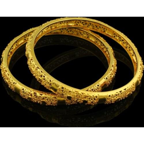 Adixyn Arabic Bangle Women Gold Color Jewelry Ethiopian Wedding Bangles&Bracelets Egypt/Turkey/African/Middle East Items