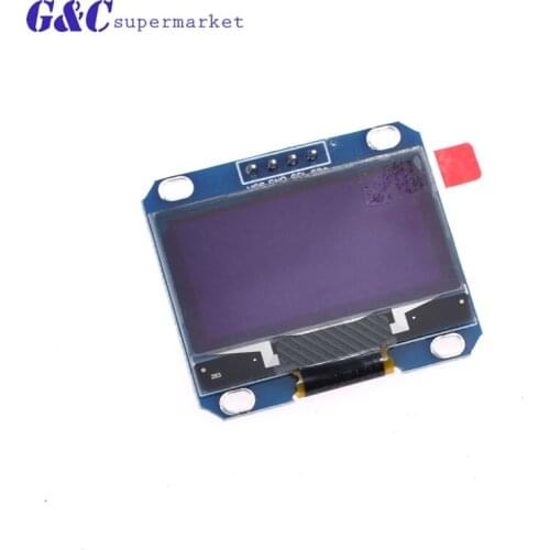 White 1.3" I2C IIC 128X64 OLED LCD Display Module M32/AVR diy electronics