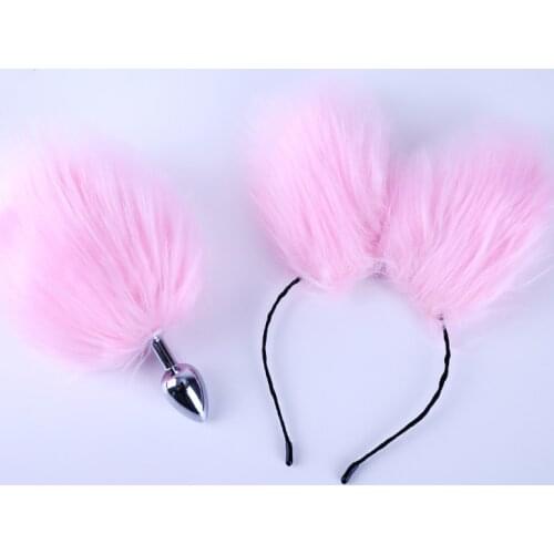 Bobcat Cute Tail Anal Butt Plug Erotic Sex Toys Intimacy Cosplay For Women Gay Couples Auns Massager Products