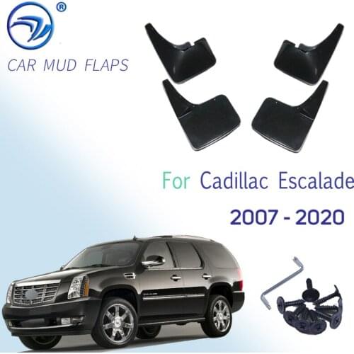 For Cadillac Escalade 2007-2014 GMT900 Car Mud Flaps Fender Mudguards Mudflaps Splash Guards Accessories