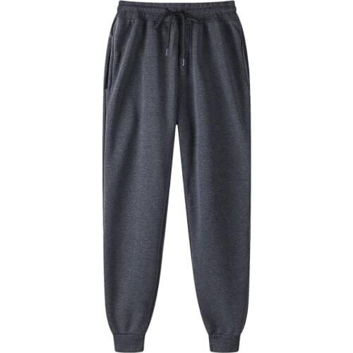 Men sweatpants Joggers Casual Pants Fitness Men Sportswear Tracksuit Sweatpants Trousers Solid color Jogger Track Pants