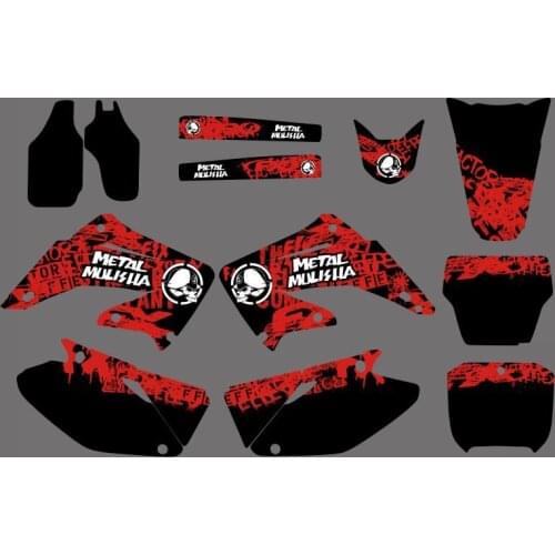 GRAPHICS & BACKGROUNDS DECALS STICKERS Kits for Honda CR125 CR250 2002 2003 2004 2005 06 07 08 09 10 11 2012 CR 125 250
