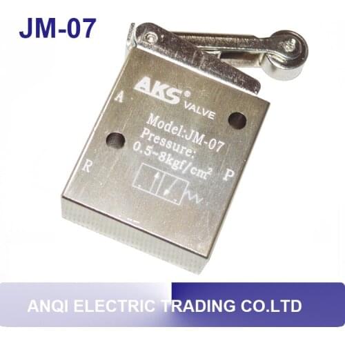 JM-07 3 way Mechanical Valve Manual Mechanical control valve hand valve 2 position 3 way