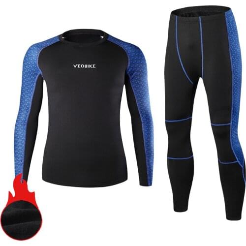 Cycling Base Layers Long Sleeves Compression Tights Running Bodybuilding Bike Clothes Jersey Sports Underwear Bicycle Clothing