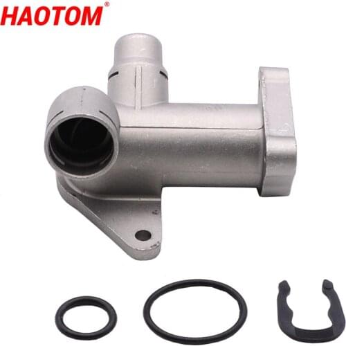 New Aluminum Car Cooling Hose With Tee Joint For Audi A4 VW Passat B5 1.8T 058121133F