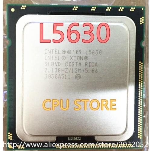 Intel Xeon Processor L5630 CPU 12M Cache/2.13GHz/5.86/GT/s/QPI, LGA1366 Desktop (working 100% Free Shipping)