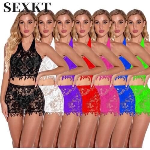 Sexy Sexy Stockings Sling Fishnet Clothes Skinny Hollow-out Hip Skirt Large Size Sissy Slutty Clothes Mens Bodysuit Gay