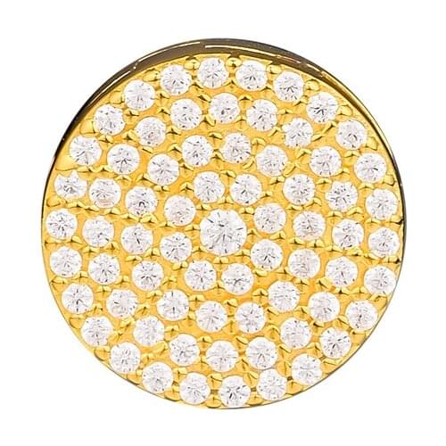 Fit Pandora Reflexions Bracelets Real 925 Silver Dazzling Elegance Clip Charm Sterling Silver Beads for Jewelry Making DIY