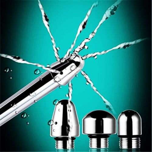 Wetips Anal Douche Shower Anus Cleaner Wash Cleansing Enema Bidet Faucet With 3 Shower Heads Bidet shower