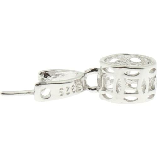 Pendant Pinch Clip Clasp Charm Bead Necklace Connector Jewelry Findings 6 Types for Jewelry Making