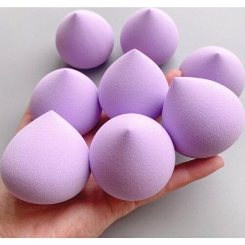 Women Cosmetic Makeup Sponge Puff Beauty Egg Powder & Foundation Peach Sponges and Box Beauty Tools & Accessories 1pcs
