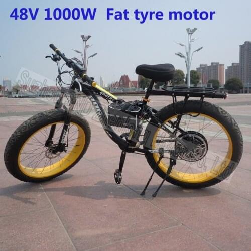 Fat tyre snow bike 26*4 inch rear spoke hub motor 48V 1000W G-M050