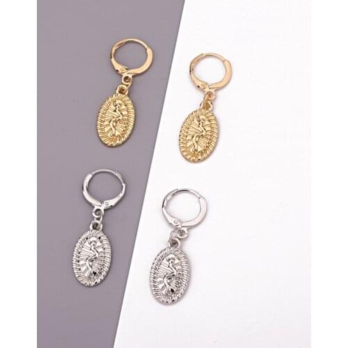 1Pair Gothic Gold Metal Snake Oval Hoop Earrings Women Jewelry Vintage Ethnic Punk Small Animals Endless Circle Earrings E235