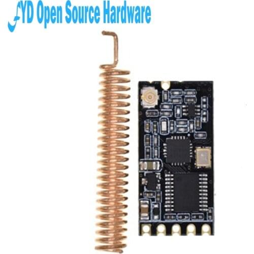 1pcs GT-38 SI4438/4463 433M distance 1200 meters UART interface wireless single-chip serial port module