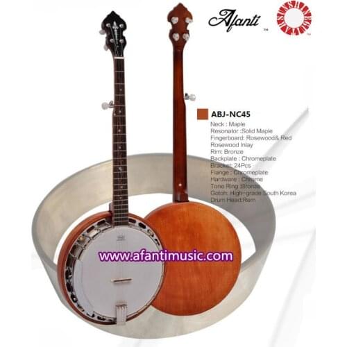 Afanti Music 5 Strings Banjos (ABJ-NC45)