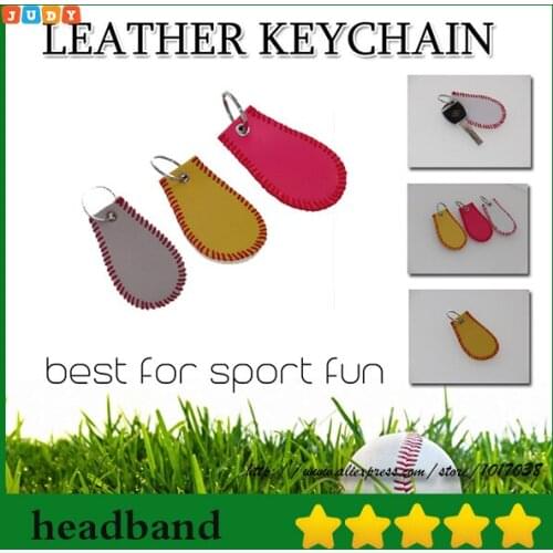 FREE SHIPPING, 25pcs softball baseball bracelet and 25pcs softball baseball keychain