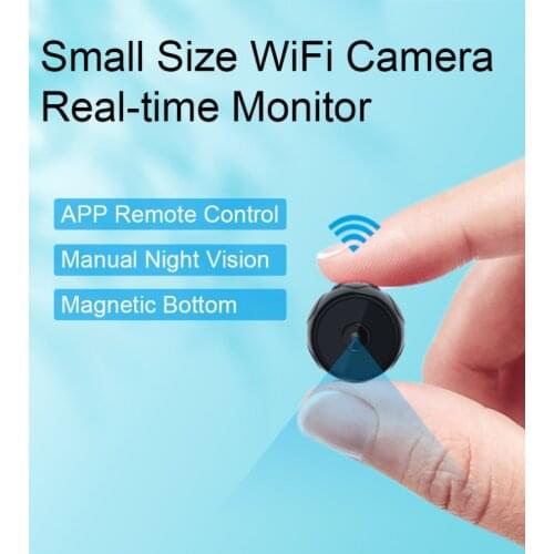 Mini Wifi IP Camera HD 1080P Wireless Indoor Camera Nightvision Two Way Audio Motion Detection Baby Monitor Remote Monitoring