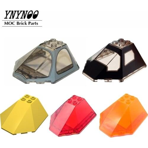 1 Piece Windscreens and Fuselage Series Parts MOC 87606 Windscreen 6 x 6 x 2 Canopy Building Blocks Bricks DIY Toys Gifts