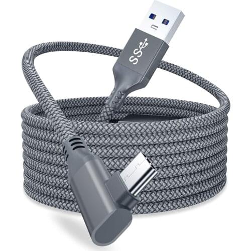 5M 2M Data Line For Oculus Quest 2 Link Headset USB 3.0 Type C Data Charging Cable Transfer Type-C To USB-A Cord VR Accessories