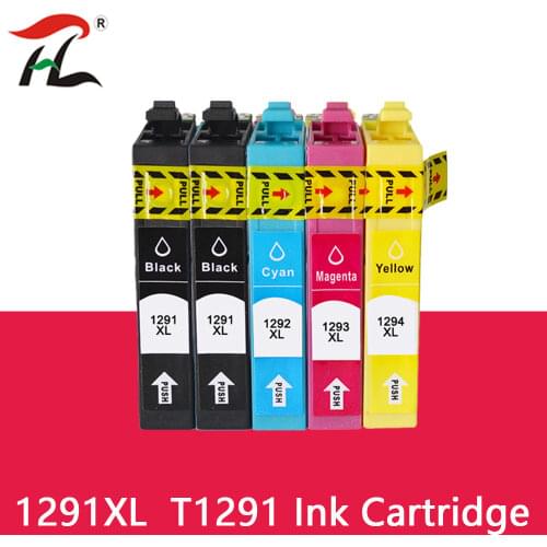Compatible T1291 T1295 12XL T291 Ink cartridge for EPSON 129XL stylus SX235W SX425W SX420W SX438W SX525WD SX535WD Printer