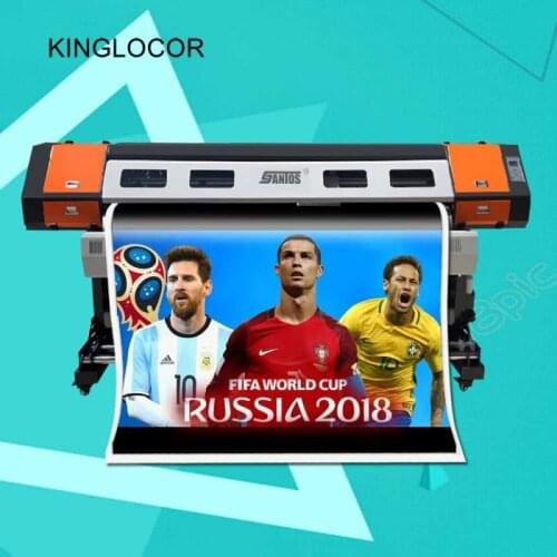 Dye Sublimation Printing Machine Digital Printer 1.8m 1800mm Double Head 4720 Direct Inkjet Textile Printer