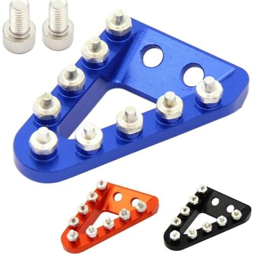 Wider Foot Rear Brake Pedal Lever Step Tip Plate For Husqvarna FC FE TC FX FS 125 250 350 450 501 2016 2017 2018