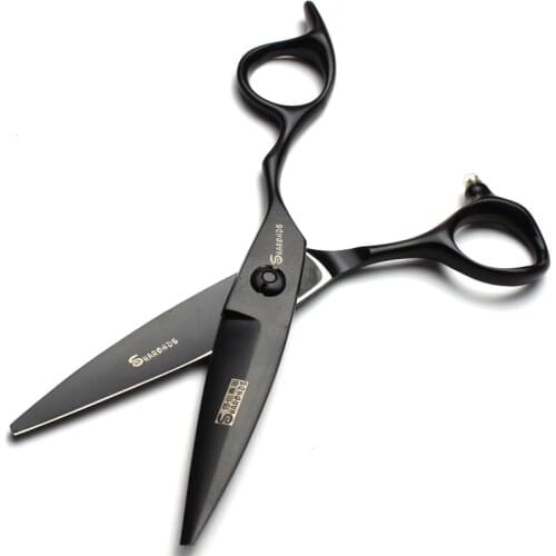 Pet shears willow scissors single-edged double-edged stainless steel 440C hairdressing scissors sliding shears fat cut