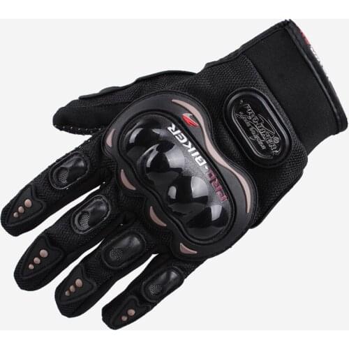 Motorcycle All-finger Gloves Off-road Bike Outdoor Cycling Motorcycle Drop Proof Half Finger Gloves Rider Equipment