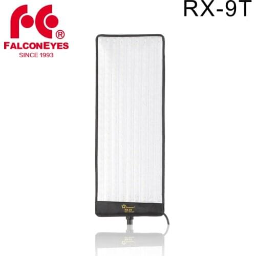 Falcon Eyes RX-9T 40W Professional Video Lighting Photo Light Portable LED Waterproof Selfie Lights Flexible LED Fotografia Lamp