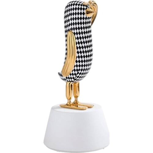 NORDIC STYLE HOPE BIRD SALUTE STATUE CREATIVE RESIN MODERN ANIMALS SCULPTURE HOME DECORATIONS GIFT A1346