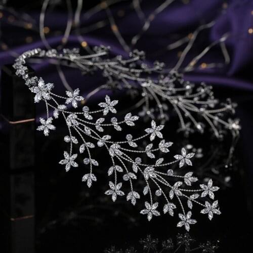Crown HADIYANA Headpiece Delicate Women Wedding Patry Bridal Hair Accessories Zirconia Luxury Hair Jewelry BC5718 Diadema Joya
