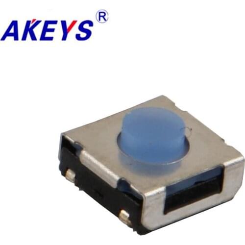 10PCS TS-E005 6.2*6.2 Tact switch high temperature imported shrapnel SMD/SMT mini button switch