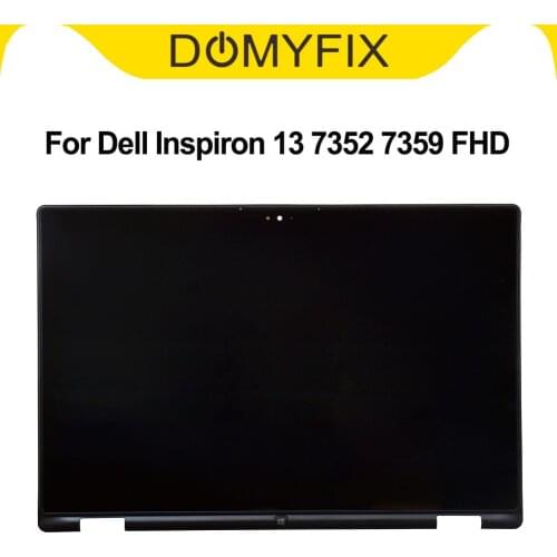 13.3 inch LCD touch assembly with frame for Dell laptop Inspiron 13 7352 7359 1080P