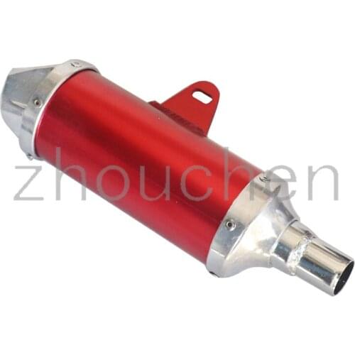 Aluminum exhaust pipe silencer is suitable for bbr Chinese kayo bse apollo pit bicycle 110cc 125cc off-road vehicle