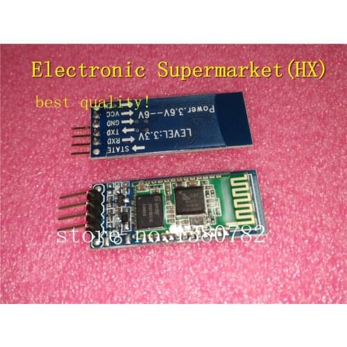 Free shipping! 10pcs HC06 HC-06 Wireless Serial 4 Pin Bluetooth RF Transceiver Module RS232 TTL for Arduino bluetooth module
