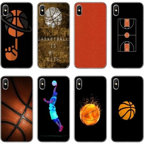 Basketball Sports ball painting Accessories phone Case For Huawei P30 P20 Pro P10 P9 P8 Lite Y5 Y6 Y7 Y9 P Smart Plus 2018 2019