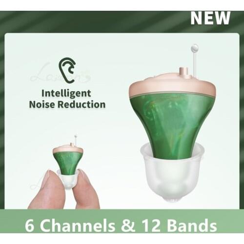 Digital MINI Hearings Aids For Deafness Speaker Amplifier Batteries Invisible Wireless Earphone Adjustment Tools Drop Shipping