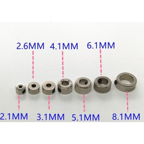 Metal sleeve Cover 2.1mm 2.6mm 3mm 4mm 6mm 8mm DIY R/C Car Truck Robort Model Toys Spare Parts Accessories
