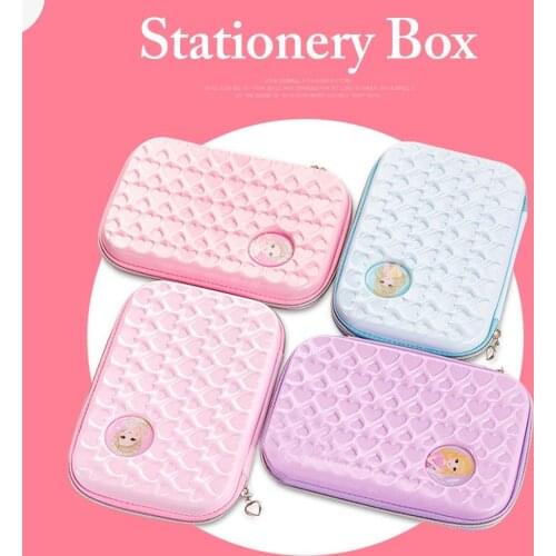 Cute Pencil Case For Girls Pencil Bag Stationery Pencilcase Large Pen Box Kawaii School Supplies For Student Girl