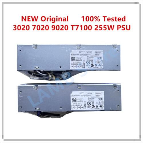 New Original PSU For Dell 3020 7020 9020 T7100 255W Power Supply L255AS-00 D255AS-00 H255AS-00 H255ES-01 F255ES-00 HK355-82PP