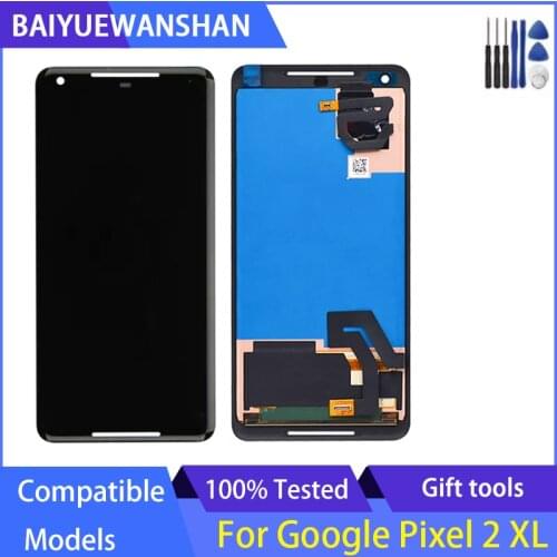 New Original Replacement For Google Pixel 2 XL 2XL LCD Display Touch Screen Assembly