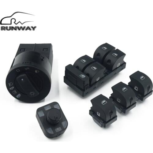 New Power Window Headlight Mirror Control Switch For AUDI A4 S4 B6 8E0959851 8E0959855 8E0941531 8E0959565A