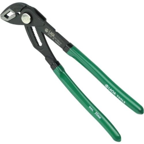 LAOA 10" Water Pump Pliers Plumber Pipe Universal Wrench Plumbing Grip Pipe Combination Pliers Plumber Hand Tools